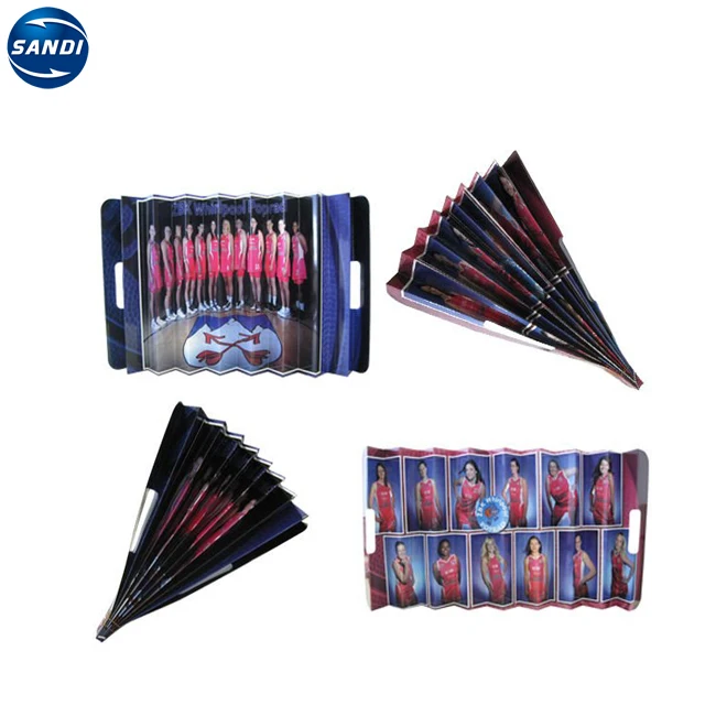 Custom Full Color Printed Fan Folding Paper Clapper Buy Clapper,Paper