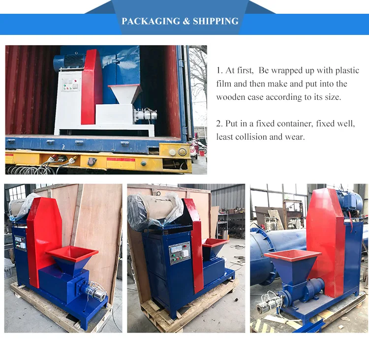 coconut shell briquette machine