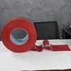 red clear, welding plastic PVC strip curtain, manufacturer China