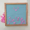 Custom Colorful Plastic Letters For Felt Letterboard 10X10 Inches