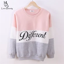 2015 For Autumn New Fashion Style Letter Women Sweatshirts Casual Brief Active Sweatshirts EOHO80027