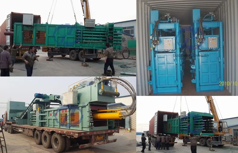 Machine Cotton Baler Machine   