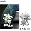 New design custom stuffed plush toy reflective key chain bear