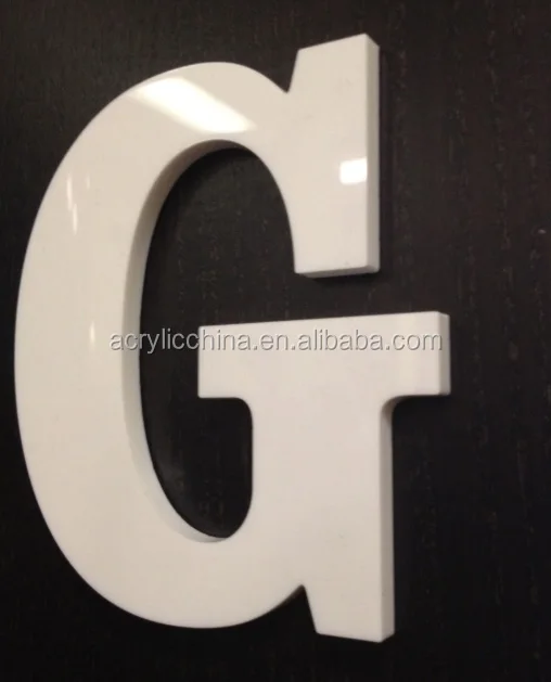 Storefront Clear Acrylic Letters,Embossing Acrylic Alphabet Letter Sign