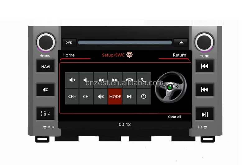 7'' Double Din Dvd Touch Screen Car Stereo For Toyota Tundra 2014 Car