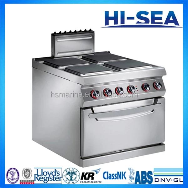 Marine Electric Cooking Range With Oven 4 Hot Round Or Square Marine Electric Cooking Range With Oven