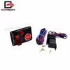Racing Car Switch Carbon Fiber Ignition Toggle Switch Engine Start Push Starter Button Panel Kit
