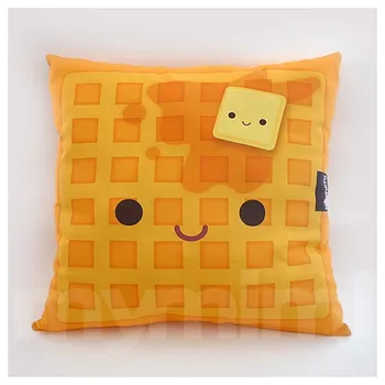 Waffle Pillow Stuffed Toy Kids Room Decor Children S Pillow Buy