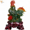 New design resin artificial rooster in different colors