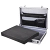 Silver Aluminum Laptop Brief Case for 15-17" Notebook Storage Carry Box