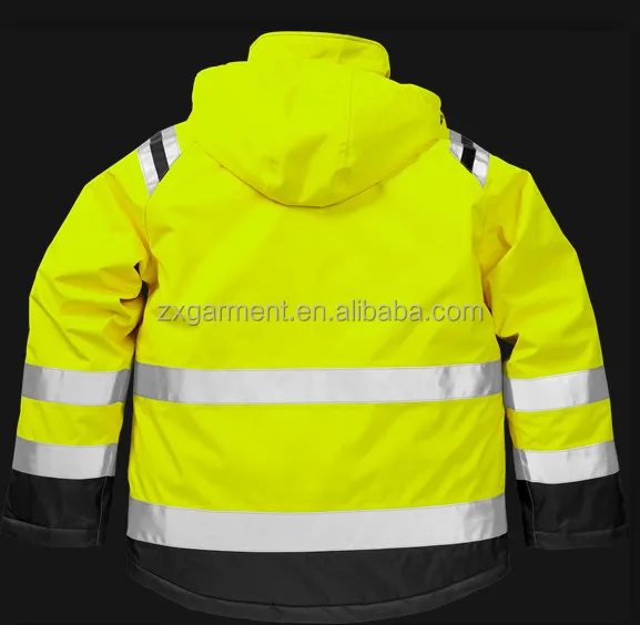 Uniform Winter Reflective Winter Jacket Police Jacket Custom Workwear