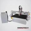 OMNI WOOD CUTTING CNC router 1325 woodworking machine with vacuum table /CNC wood cutting machine have rotary device