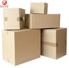 Unique corrugated construction and built-in buffer partition carton for food