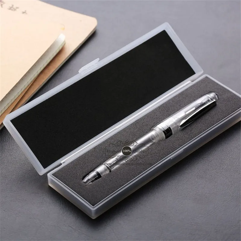 Transparent Fountain Pen Case Metal Pen With High Quality Buy