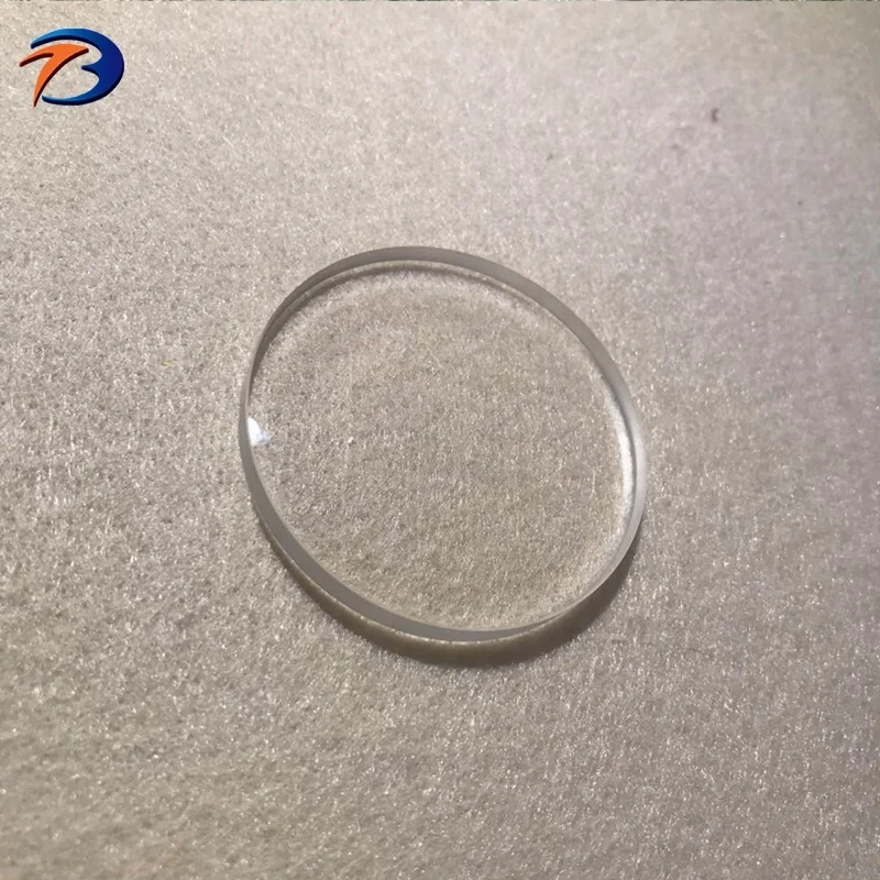 Optical  fused quartz glass sheet lens China