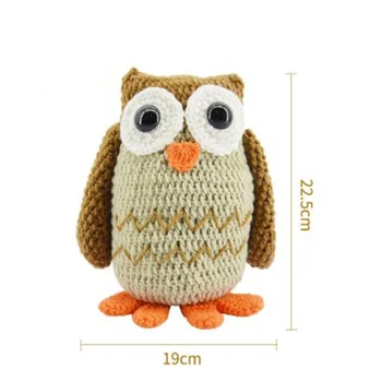 knit animal dolls