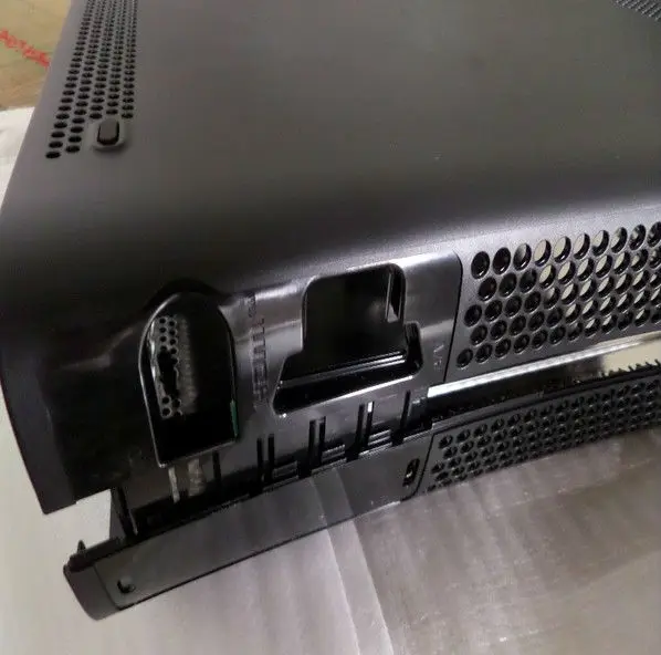 Complete Housing Case For Xbox 360 Fat Double 65nm Console Black