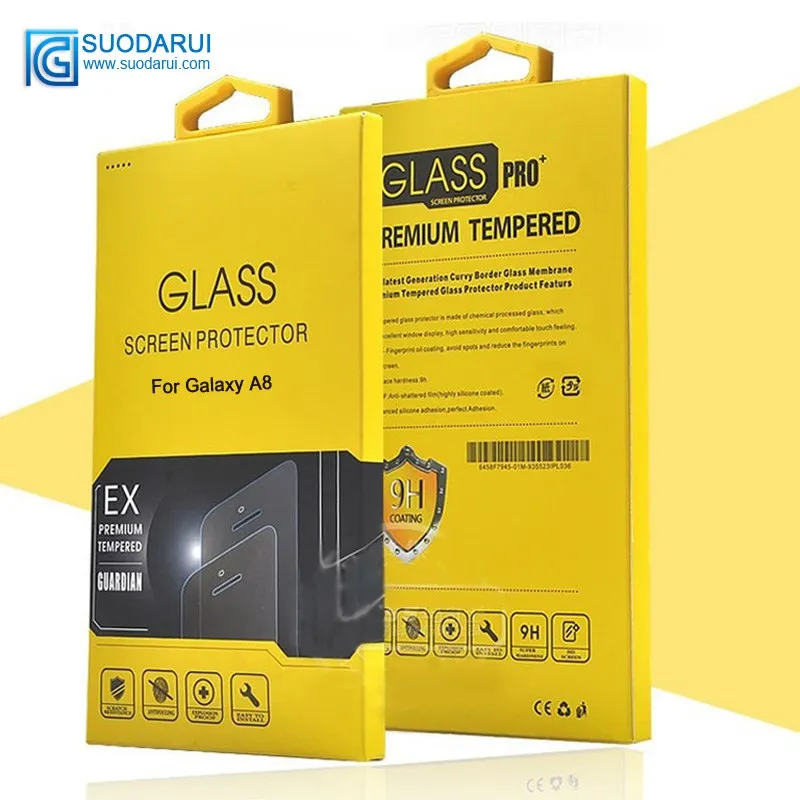 0.26mm 2.5D Tempered Glass Screen protector for Samsung galaxy A8 screen glass