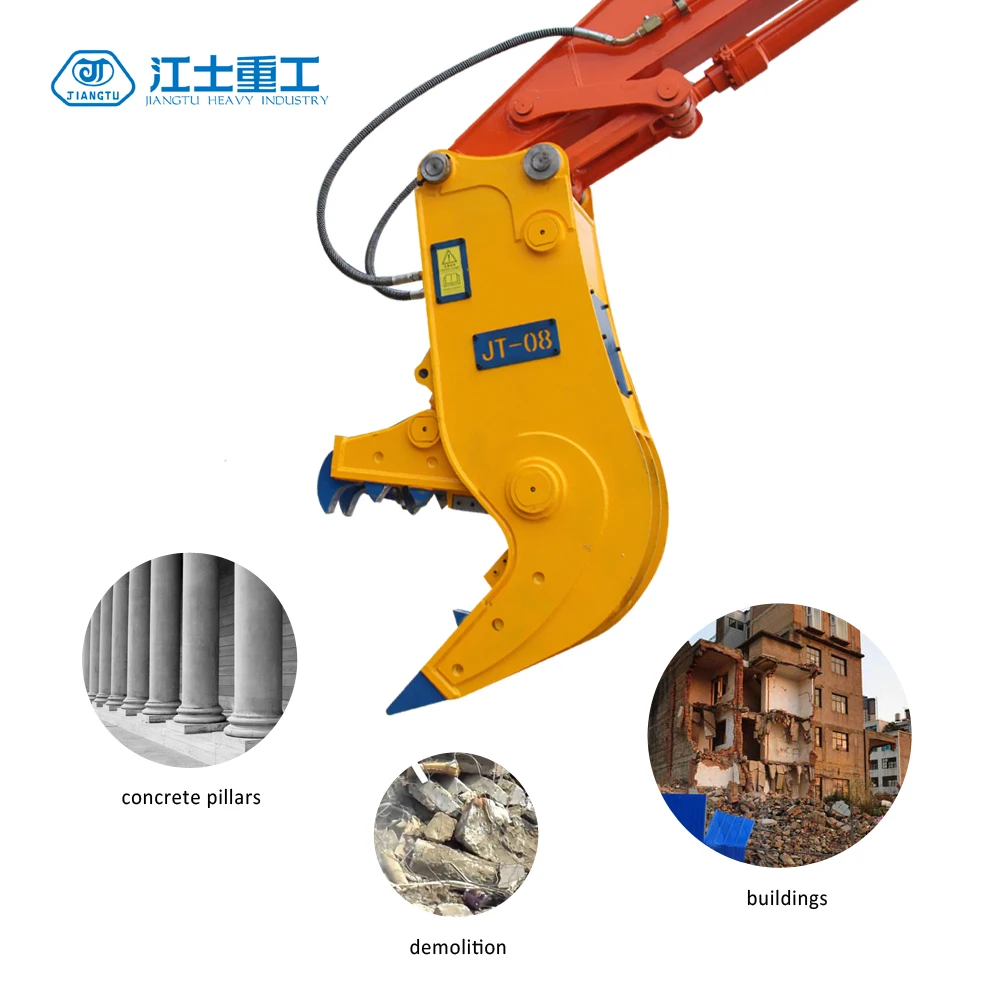 
CE Certificated Chinese Good Quality High Efficient Concrete Crusher mini excavator pulverizer and hydraulic shears 