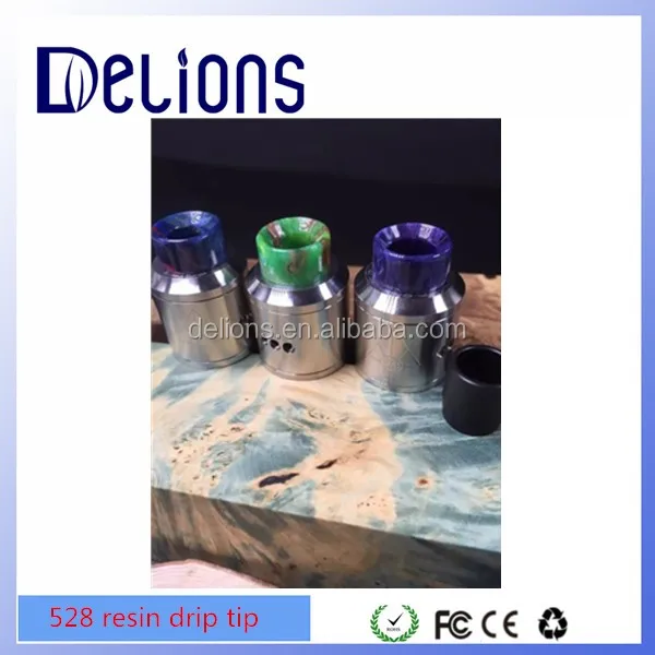 2016 Delions Top Selling Resin Wide Bore Drip Tips For 528 Goon ...