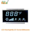 Custom Transparent Seven Segment LCD Display Screen Panel