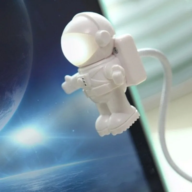 New! lovely The astronaut Led light Usb night light for power bank ,Astronaut shape Portable mini USB light