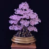 Wholesale natural pink crystal trees for wedding gifts sold natural crystal trees