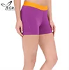 Yellow and Pure Contrast Sports Tight Shorts Women Sexy Sports Short
