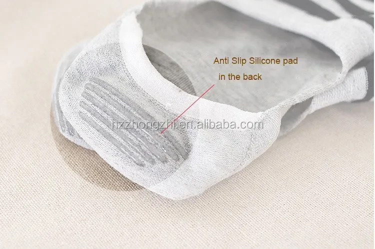 Anti Slip No Show Low Cut Cotton Boat Socks for Men Casual
