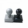Aluminum fence post caps ball tops size 2.5 end cap for handrail post
