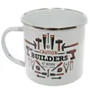 NEW best seller enamel tin coffee cup with Your Logo Design