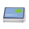 Retail POS machine /12" english software android dual screen pos system