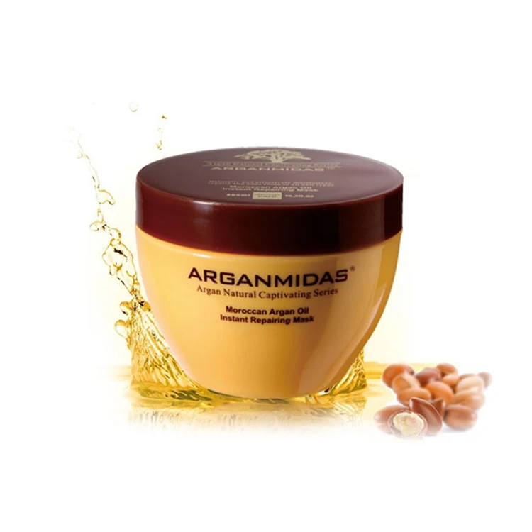 Professional Hair Care Products Argan Hair Mask With White Clay