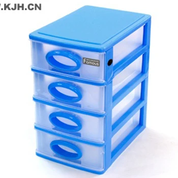 Home Office Wholesale 4 Layers Plastic Drawer Cabinet Storage