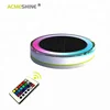 IP68 Solar Floating Led Pool Lights with Remote Control and RGB Color Solar Pool lights for Inground Pools