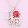 A500338 Yiwu Huilin Jewelry hot Sexy lips LOVE pendant valentine's day gift for love