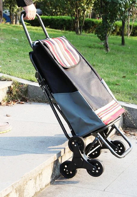 Carrito De Compras Plegable De 3 Ruedas,Carrito De Compras