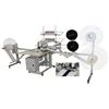 580W mattress zipper border logo tape attaching sewing machine