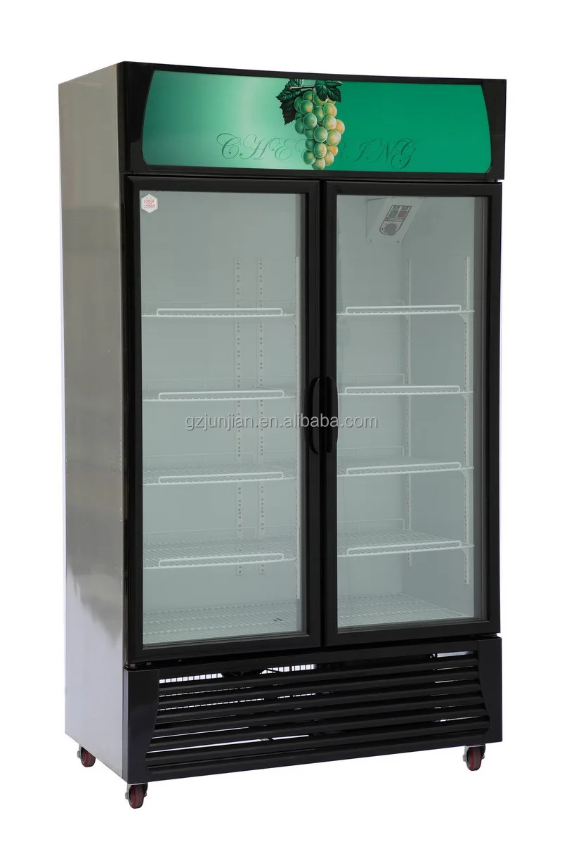 double door display fridge for sale
