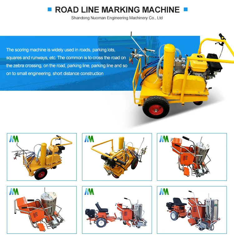 cold paint road marking machine road lines paint airless road marking machine for sale