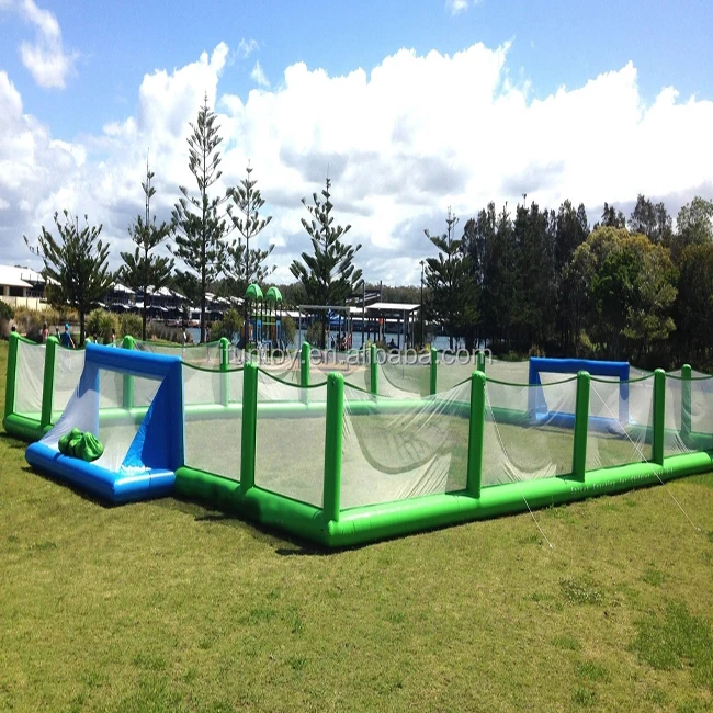 Outdoor Human Foosball Inflatable Human Table Soccer Slip N Slide