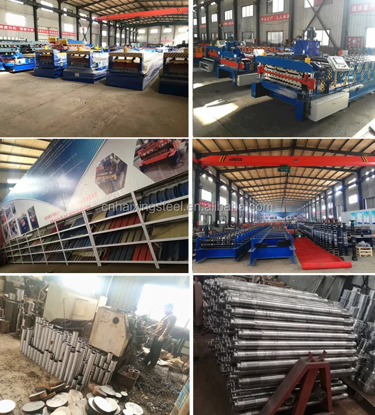 glazed roof panel step tile cold roll forming machine