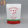 Factory supplier customization Potato starch package food powder zipper lock Potato chip pouches glossy surface stand up package