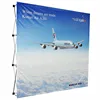 2019 Portable Tension Fabric Trade Show Backdrop Booth Frame Pop Up Display Stand Banner