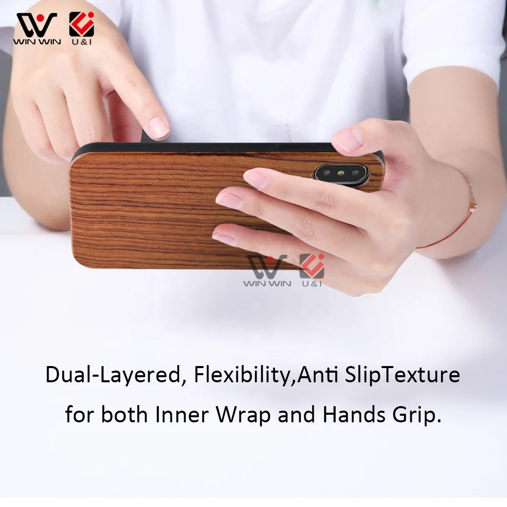 In Stock Factory Wholesale Blank Wood Cover For iPhone Xs Cell Phone Case