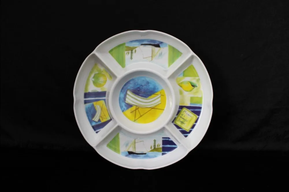 kid's 100%melamine meal plate
