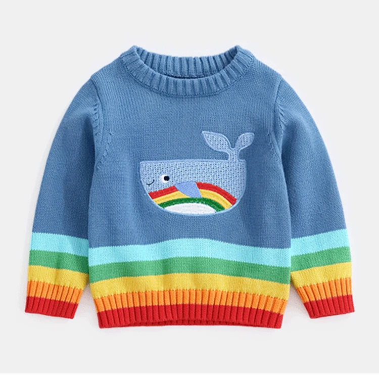 Boys rainbow jumper sale