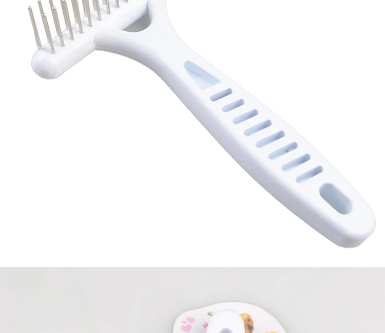 Dog Dematting Hair Knot Out Tool Undercoat Rake Brush For Long Short