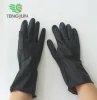 Top black latex industrial gloves work gloves heavy duty latex gloves