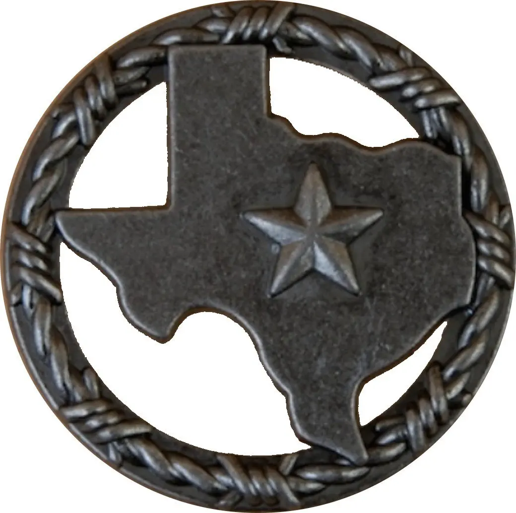 Buy Western Texas Lone Star Drawer Pull Cabinet Knob Single Knob